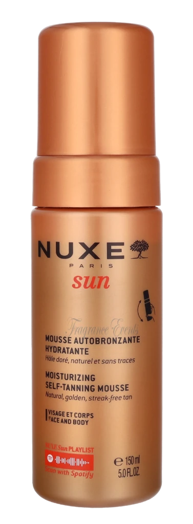 Nuxe Sun Moisturizing Self-Tanning Mousse