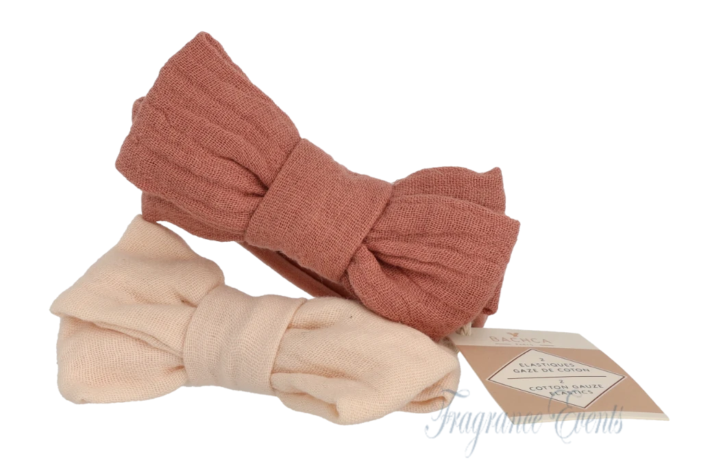 Bachca Paris Gauze Knot Elastic Bows Set