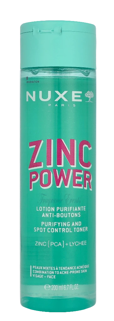 Nuxe Zinc Power Control Lotion Combination To Acne-Prone Skin