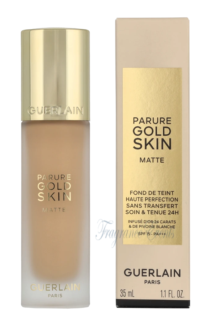 Guerlain Parure Gold Skin #1W Warm/Dore Matte Foundation