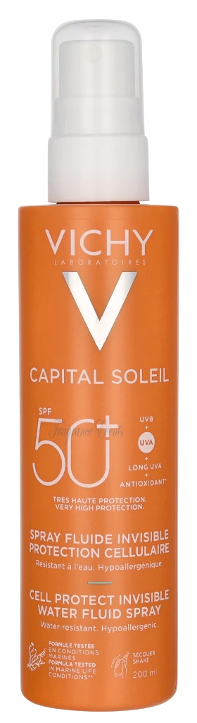Vichy Capital Soleil Cell Protect Water Fluid Spray SPF50+