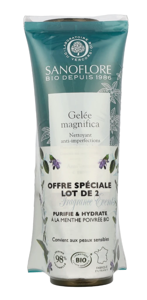 Sanoflore Gelee Magnifica Anti-Impurities Cleanser Duo