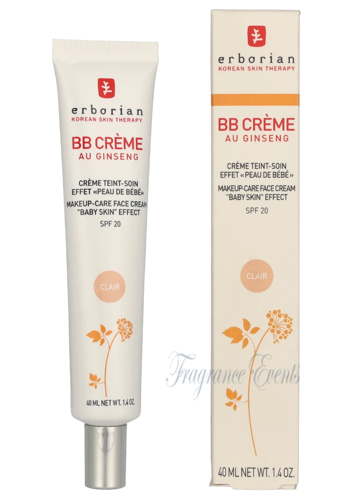 Erborian BB Cream Au Ginseng 5-In-1 Baby Skin Effect SPF20