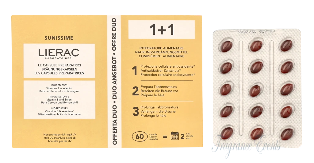 Lierac Sunissime The Preparing Capsules Duo Set