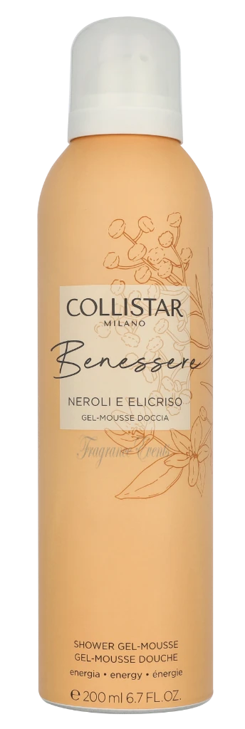 Collistar Benessere Neroli And Helichrysum Shower Gel-Mousse
