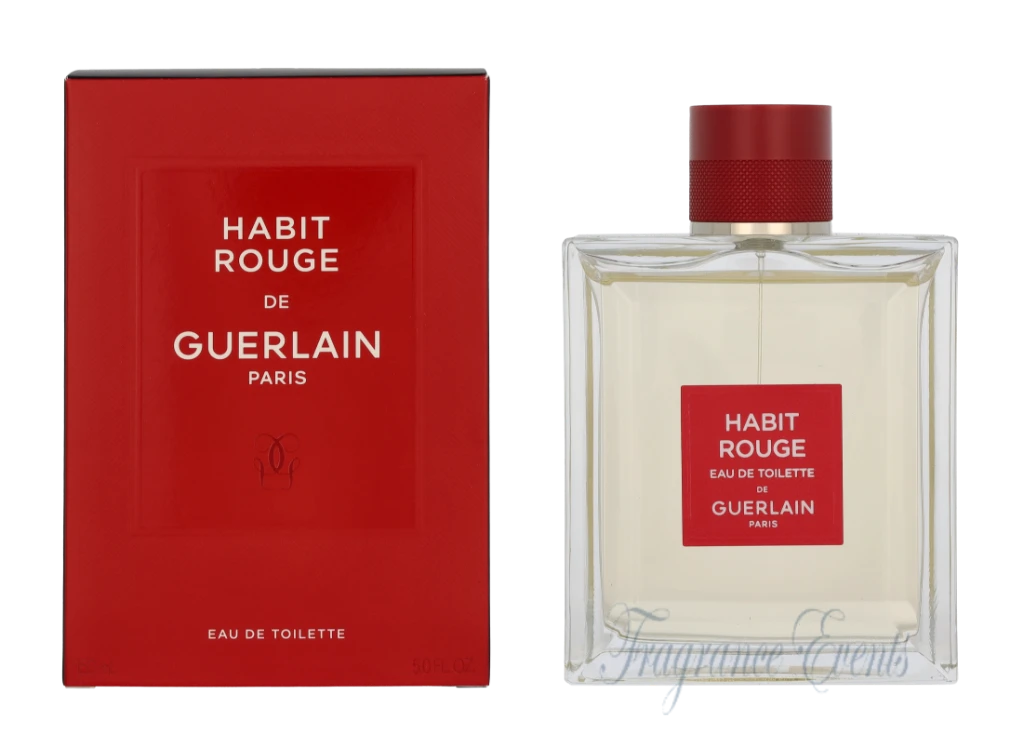 Guerlain Habit Rouge Edt Spray