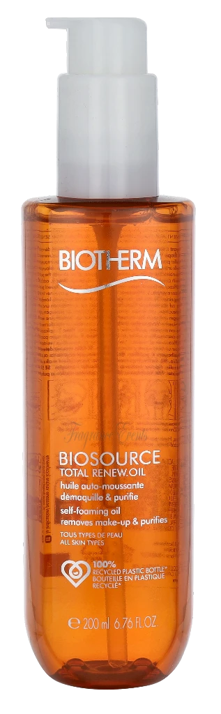 Biotherm Biosource Total Renew Oil Self Foaming