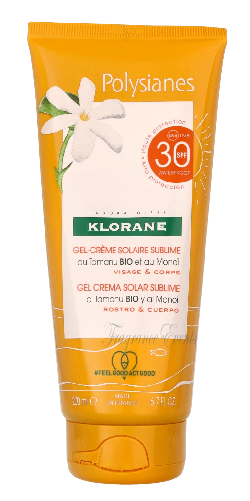 Klorane Polysianes Solar Sublime Gel-Cream SPF30