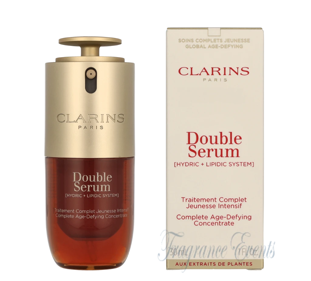 Clarins Double Serum Hydric + Lipidic System