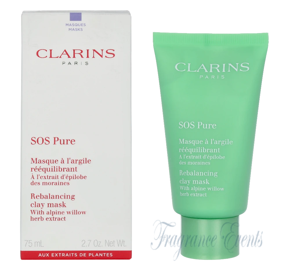 Clarins SOS Pure Rebalancing Clay Mask