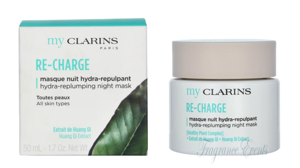 Clarins Re-Charge Hydra-Replumping Night Mask