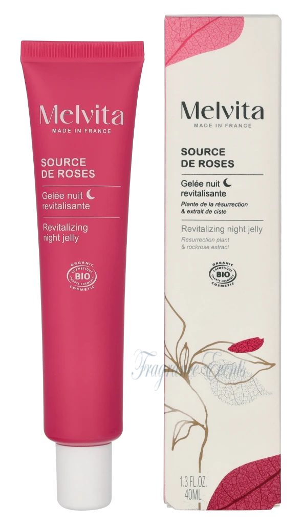 Melvita Source De Roses Revitalizing Night Gel