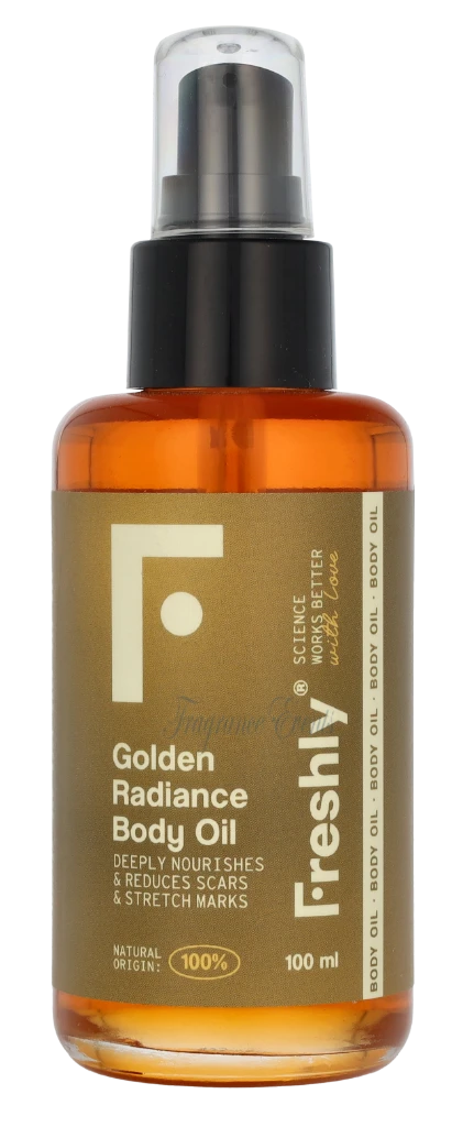 Freshly Cosmetics Golden Radiance Body Oil