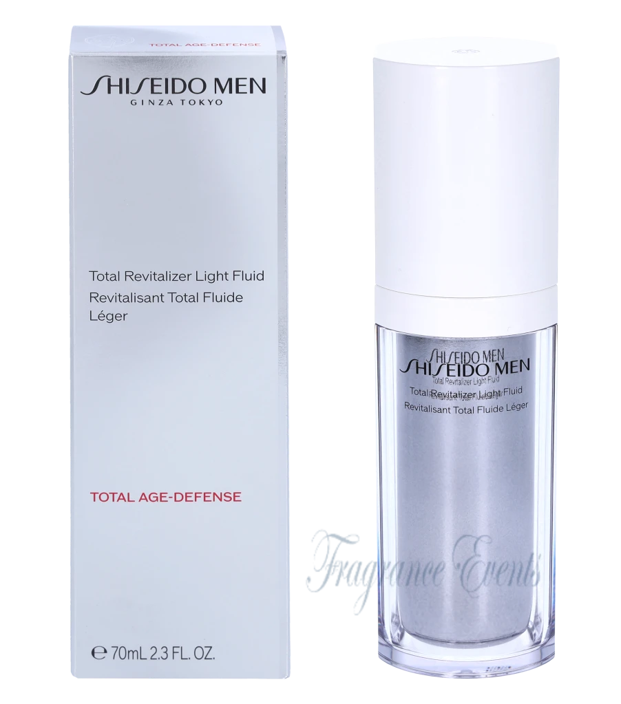 Shiseido Men Total Age Defense Revitalizer Light Fluid