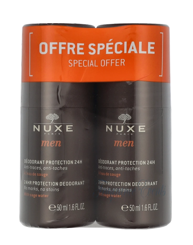 Nuxe Men 24HR Protection Deo Roll-On Duo Set